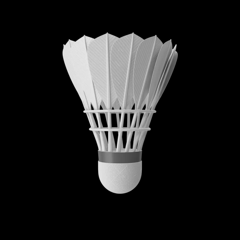Plumas de Bádminton (12 u.)
