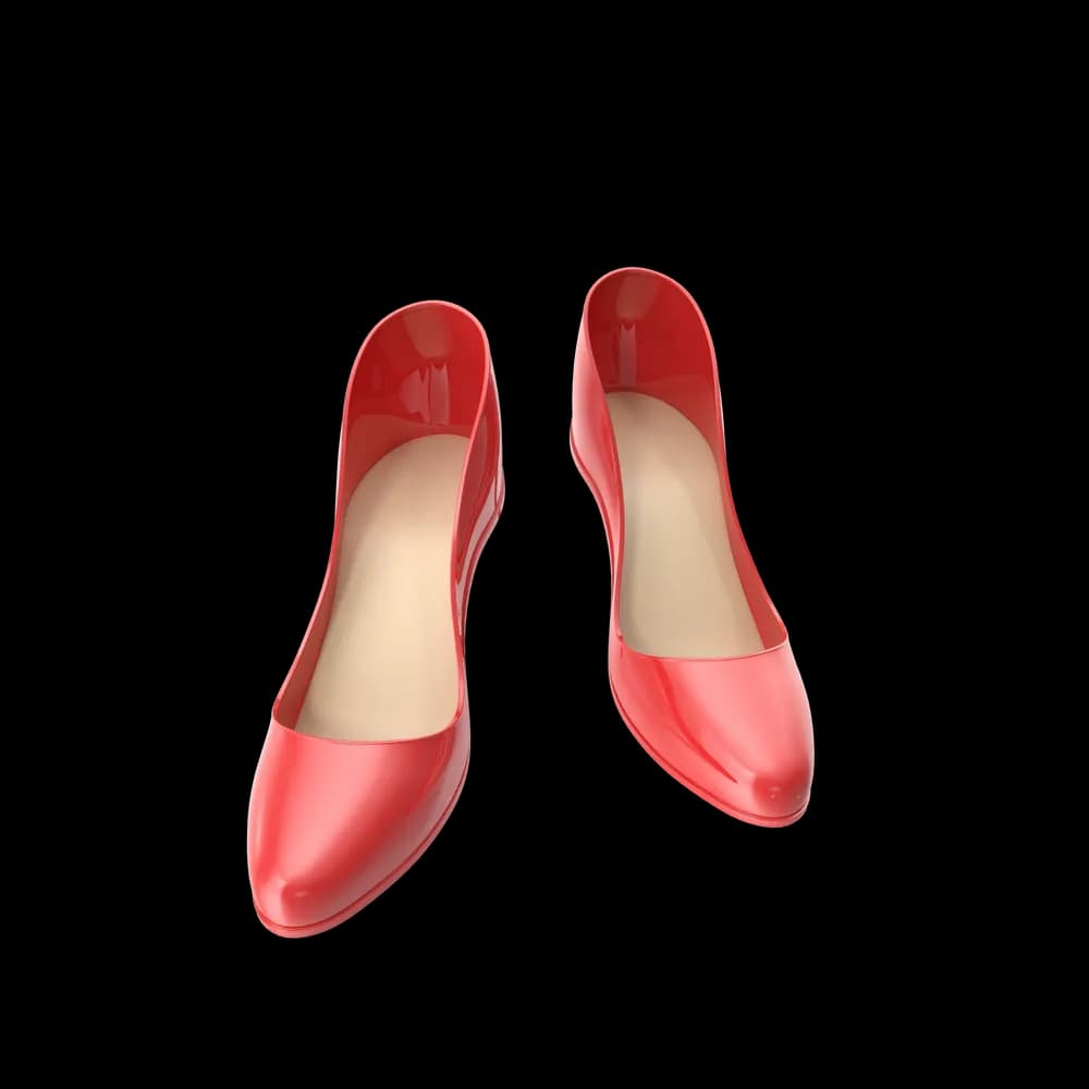 Sapato Feminino Vermelho Verniz